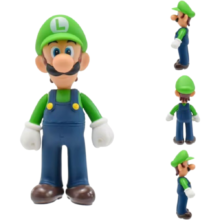 Kawaii Cartoon Super Mario Bros Luigi Action Figure Toy Kawaii Cartoon Super Mario Bros Luigi Action Figure Toy