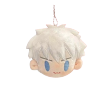 Anime Kawaii Jujutsu Kaisen Gojo Satoru Plush Keychain Anime Kawaii Jujutsu Kaisen Gojo Satoru Plush Keychain