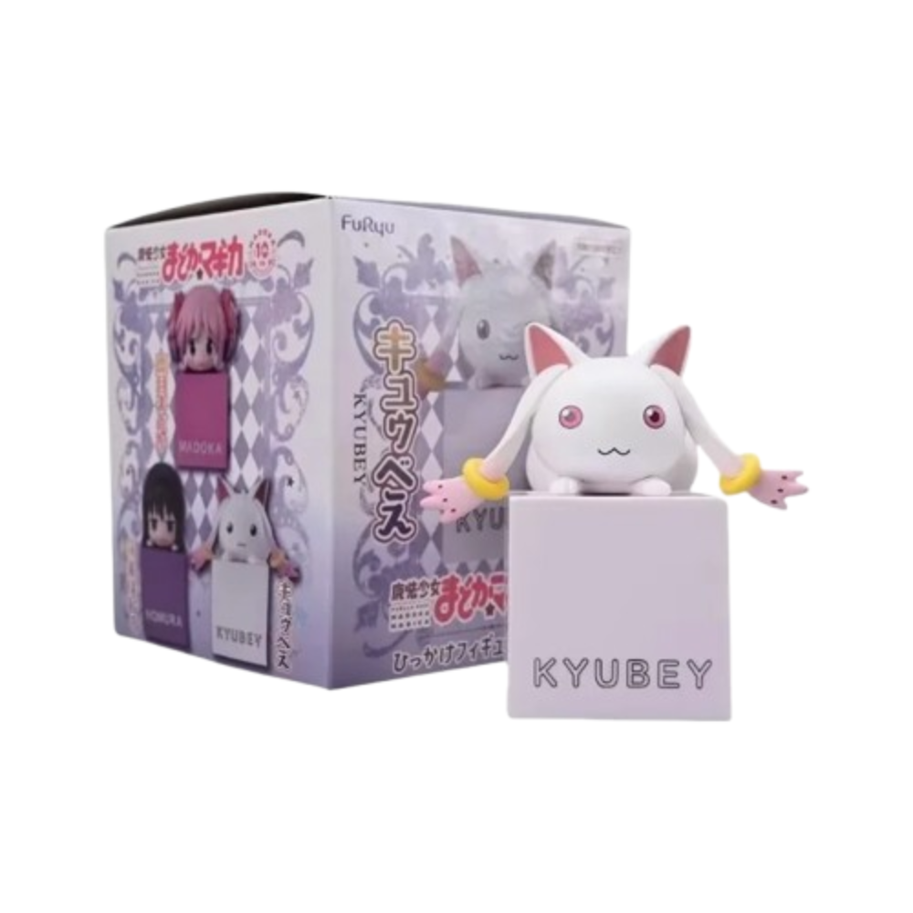 Kawaii Anime Puella Magi Madoka Magica Kyubey Toy With Box 