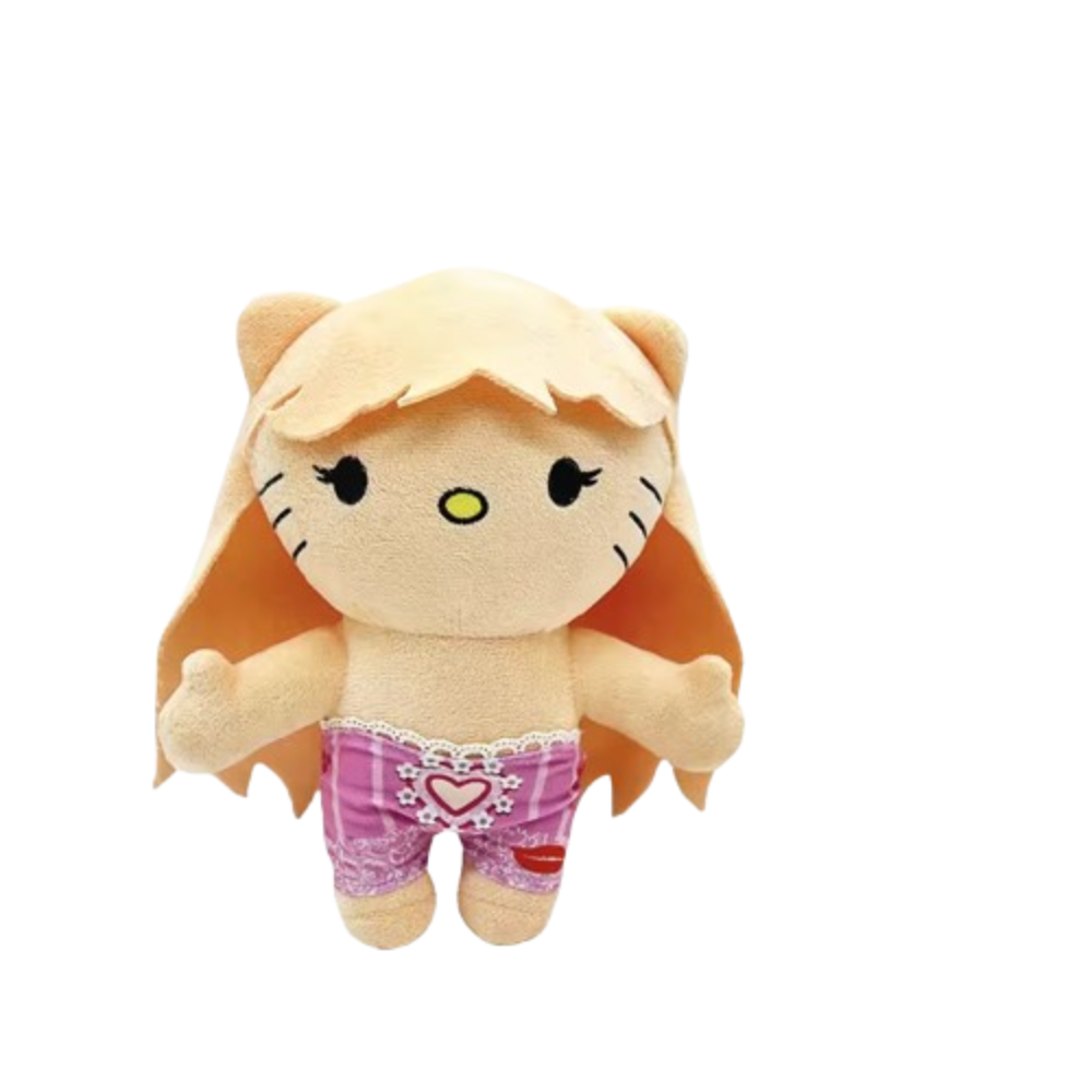 Kawaii Cartoon Hello Kitty Sabrina Carpenter Plush Toy 