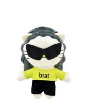 Kawaii Cartoon Charli XCX Hello Kitty Plush Toy Kawaii Cartoon Charli XCX Hello Kitty Plush Toy