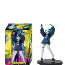 Anime Cyberpunk: Edgerunners Rebecca Kawaii Action Figure Toy Anime Cyberpunk: Edgerunners Rebecca Kawaii Action Figure Toy