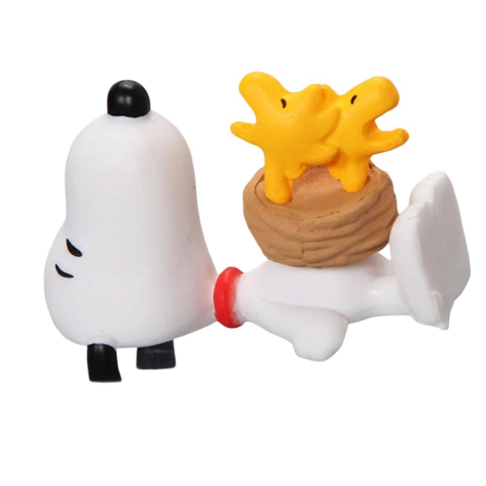 Kawaii Snoopy Lying With Woodstock Toy