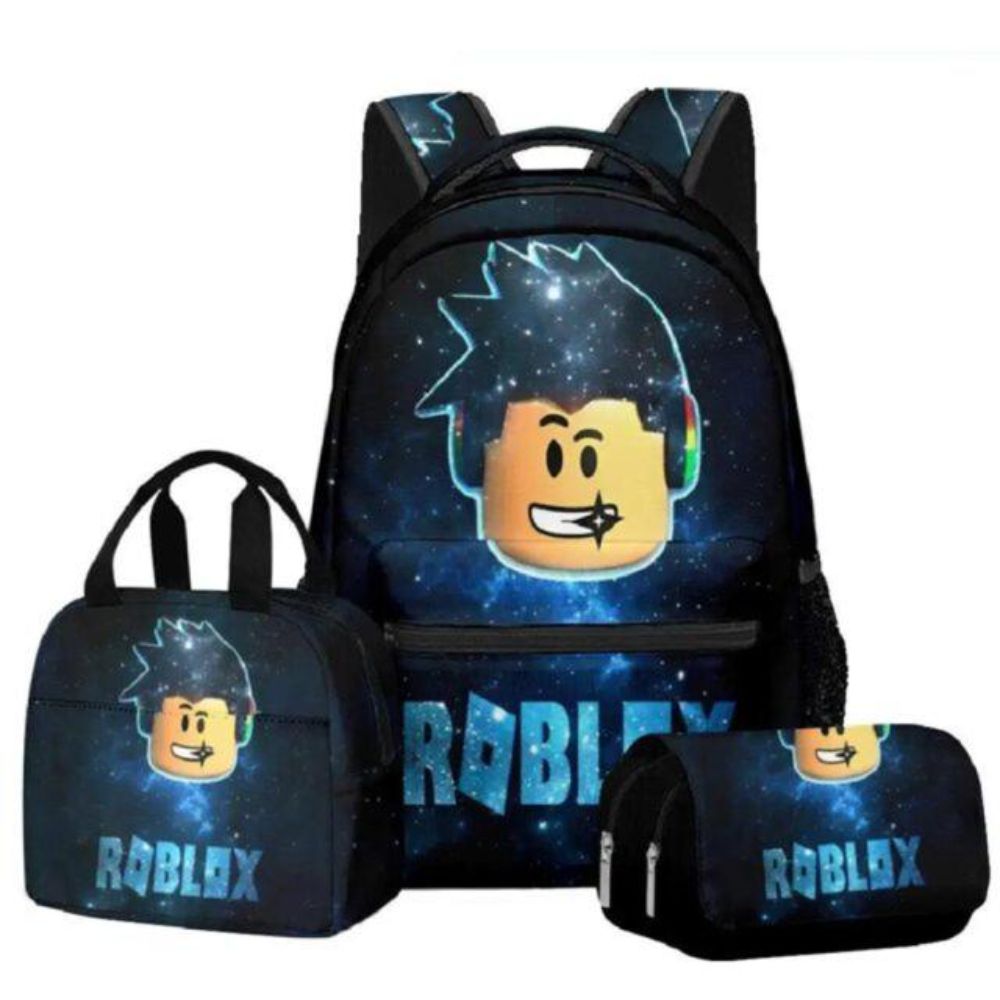 3Pcs/Set Kawaii Roblox Character Bag
