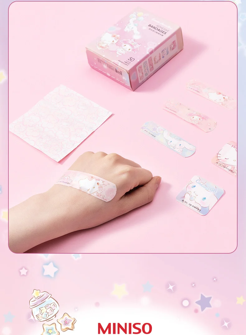 Hobbies Sanrio Series Dream Classic Waterproof Action Figures Fantasy Band-aids