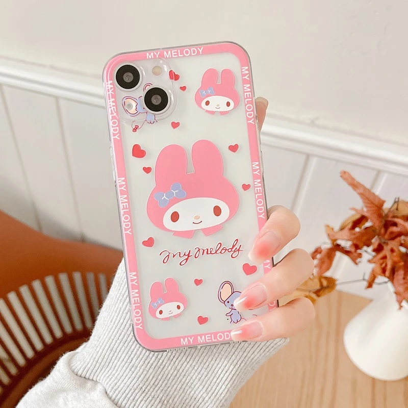 Cartoon My Melody Sanrioed Kawaii Phone Case
