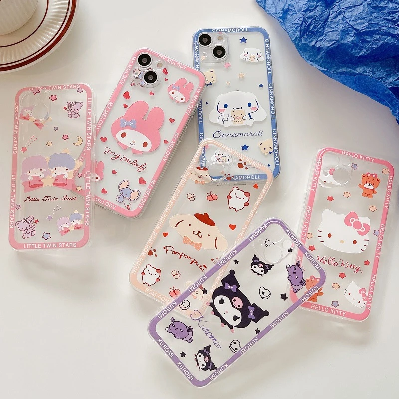 Cartoon My Melody Sanrioed Kawaii Phone Case