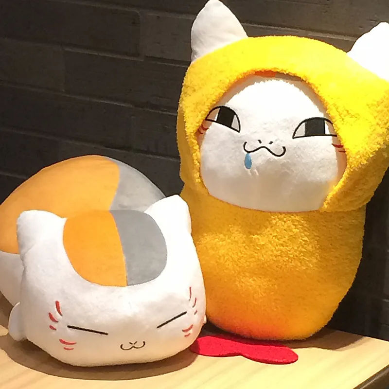 Anime Natsume's Book of Friends Natsume Yuujinchou Nyanko Sensei Cat Kawaii Plush Soft Pillow