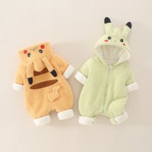Anime Pokemon Pikachu Infant Romper Kigurumi Onesie Anime Pokemon Pikachu Infant Romper Kigurumi Onesie