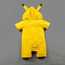 Super Heroes Hooded Kawaii Short Sleeve Cosplay Costume Super Heroes Hooded Kawaii Short Sleeve Cosplay Costume
