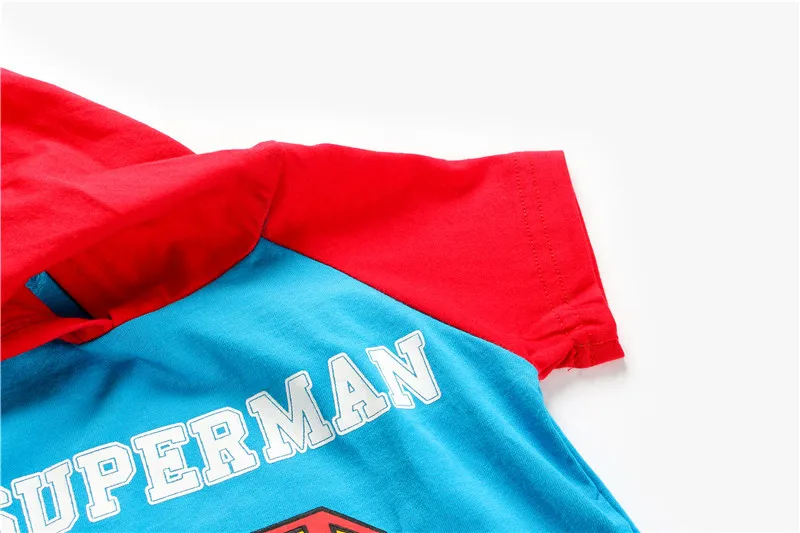 Super Heroes Hooded Kawaii Short Sleeve Cosplay Costume