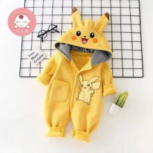 Pikachu Pokemon Newborn Baby Pyjama Pajama Kigurumi Onesie Pikachu Pokemon Newborn Baby Pyjama Pajama Kigurumi Onesie
