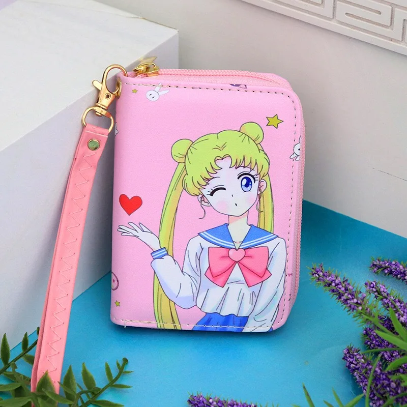 Anime Tsukino Usagi Star Moon Kawaii Wallet
