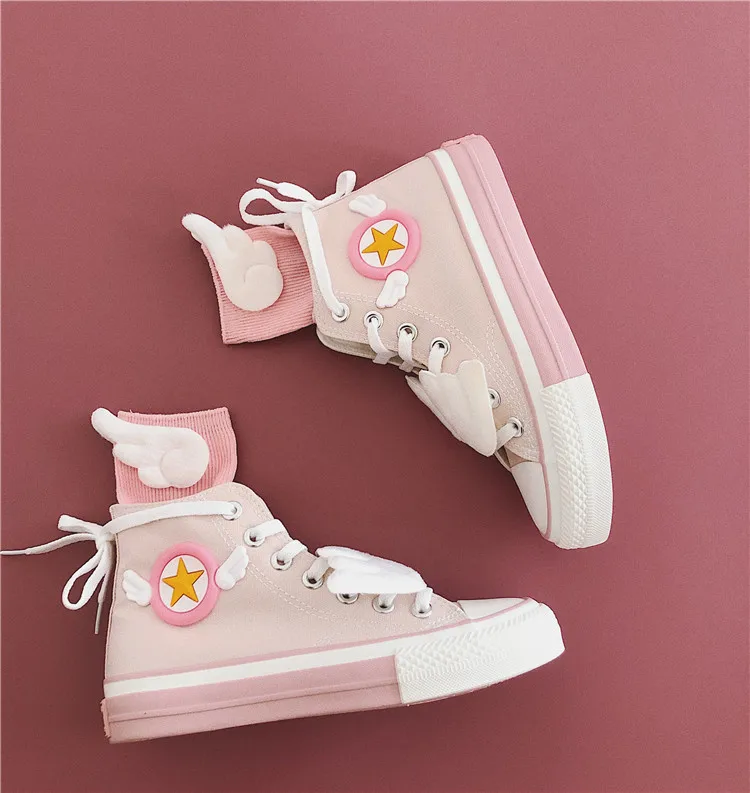 Series Cardcaptor Sakura Lolita kawaii Shoes Series Cardcaptor Sakura Lolita kawaii Shoes