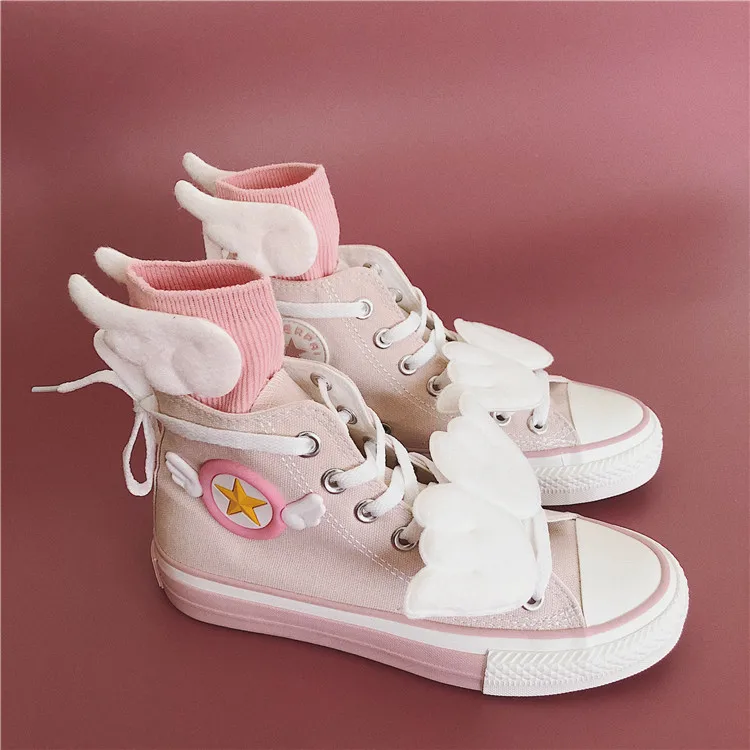 Series Cardcaptor Sakura Lolita kawaii Shoes Series Cardcaptor Sakura Lolita kawaii Shoes
