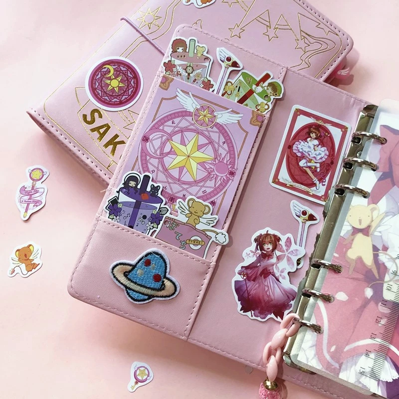 Anime Card Captor Sakura Handbook Kawaii Looseleaf Diary