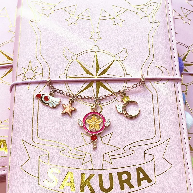 Anime Card Captor Sakura Handbook Kawaii Looseleaf Diary