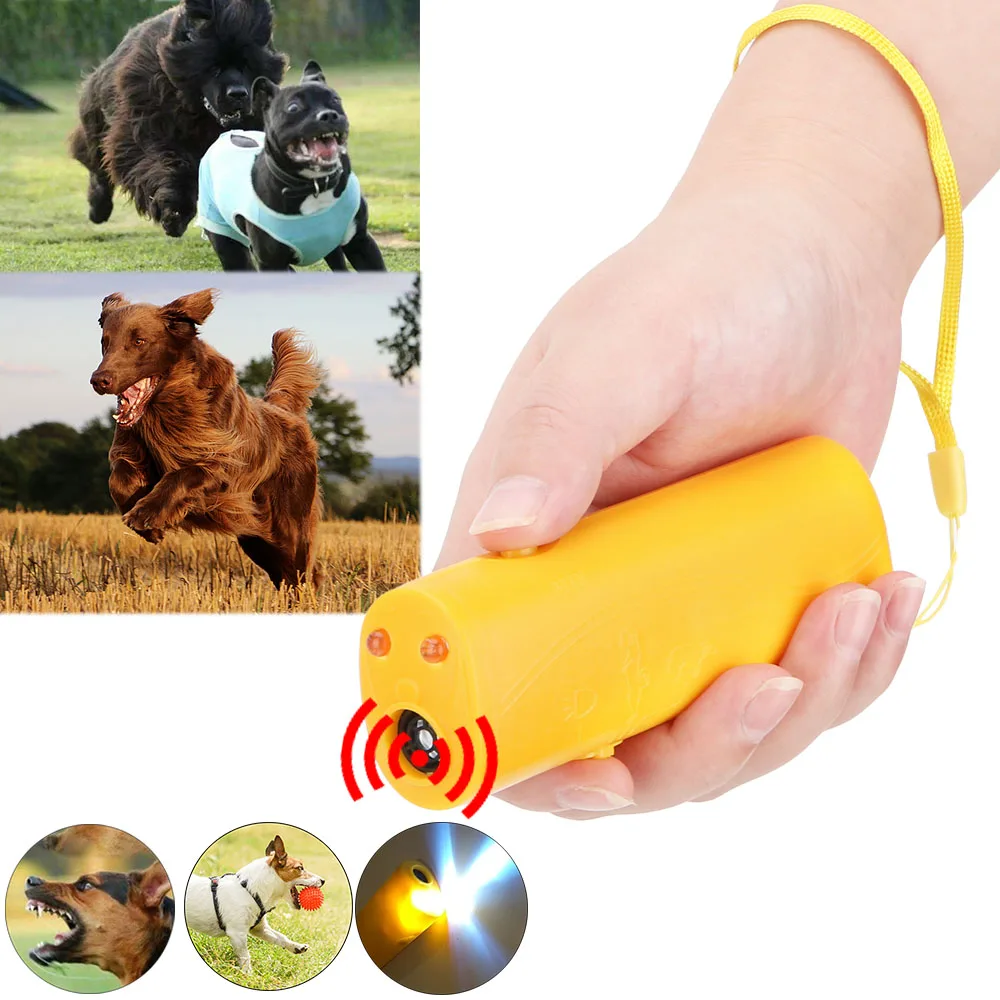 3 In One Professional Certified Dog Repeller - Stop Dog Barking Attack