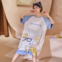Cinnamoroll Thin Section Short-Sleeved Home Kawaii Clothes Cinnamoroll Thin Section Short-Sleeved Home Kawaii Clothes