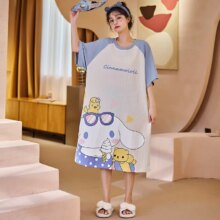 Cinnamoroll Thin Section Short-Sleeved Home Kawaii Clothes Cinnamoroll Thin Section Short-Sleeved Home Kawaii Clothes