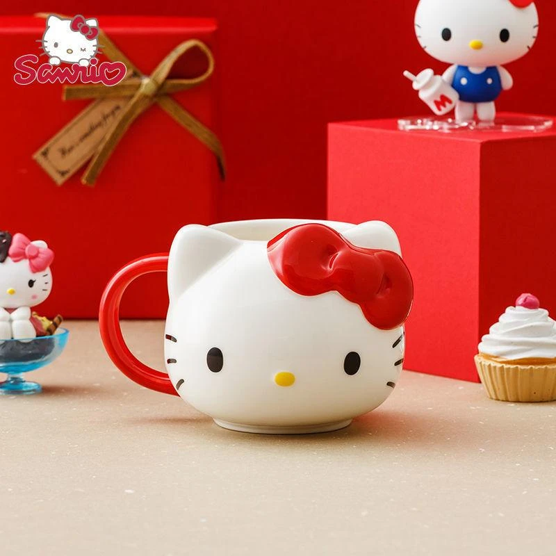 Cartoon My Melody Cinnamoroll Kuromi Kawaii Ceramic Mug Cartoon My Melody Cinnamoroll Kuromi Kawaii Ceramic Mug