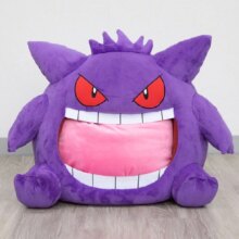 Big Tongue Pokemon Gengar Blanket With Pillow Big Tongue Pokemon Gengar Blanket With Pillow