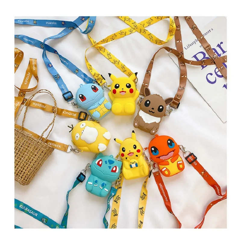 Pokemon Pikachu Bulbasaur Kawaii Coin Purse Pokemon Pikachu Bulbasaur Kawaii Coin Purse