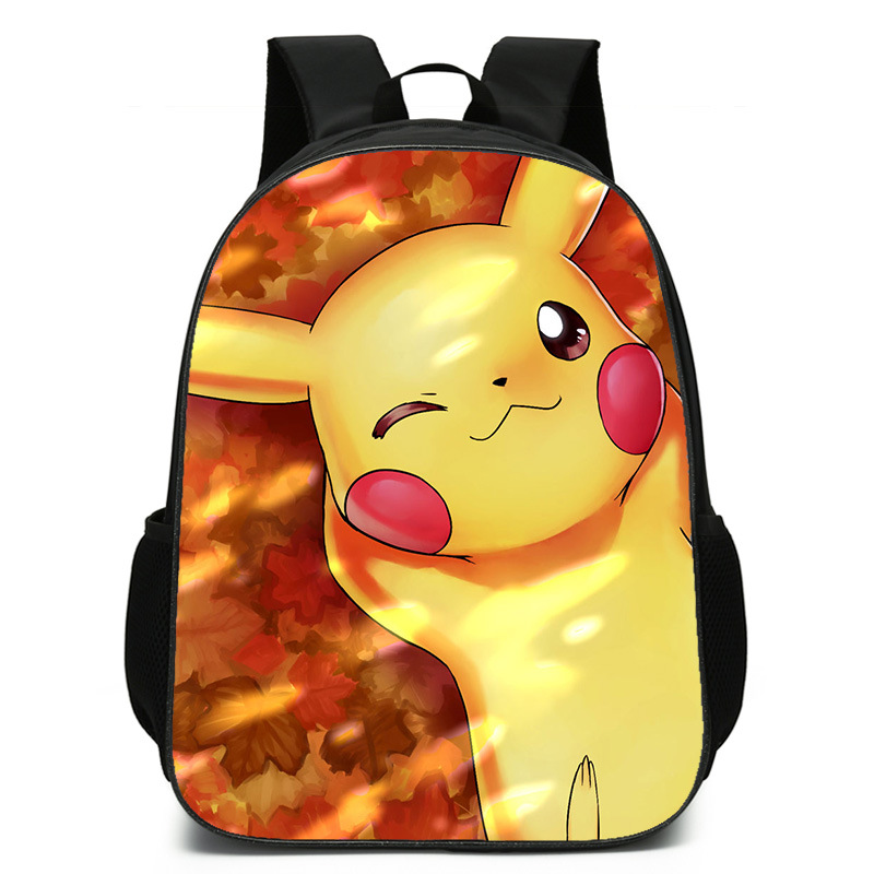 Pokemon Pikachu Ash Ketchum Kawaii School Bag Pokemon Pikachu Ash Ketchum Kawaii School Bag