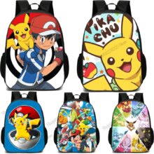 Pokemon Pikachu Ash Ketchum Kawaii School Bag Pokemon Pikachu Ash Ketchum Kawaii School Bag