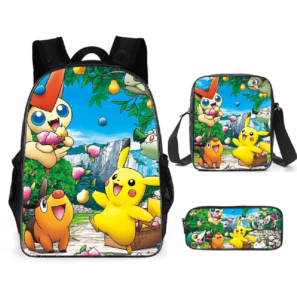 Pokemon Pikachu Kawaii School Bag Pokemon Pikachu Kawaii School Bag