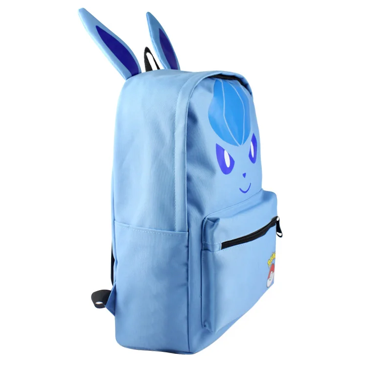 Anime Pokemon Eeveelution Gengar Kawaii Backpack