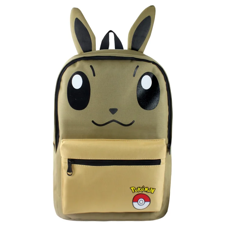 Anime Pokemon Eeveelution Gengar Kawaii Backpack