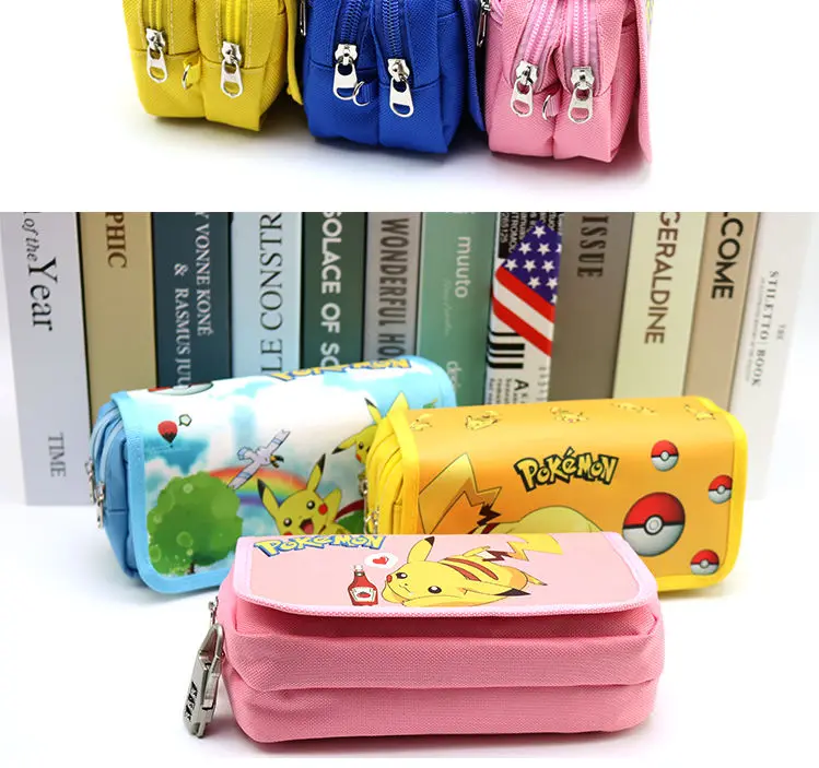 Anime Pokemon Pikachu Kawaii Pencil Case