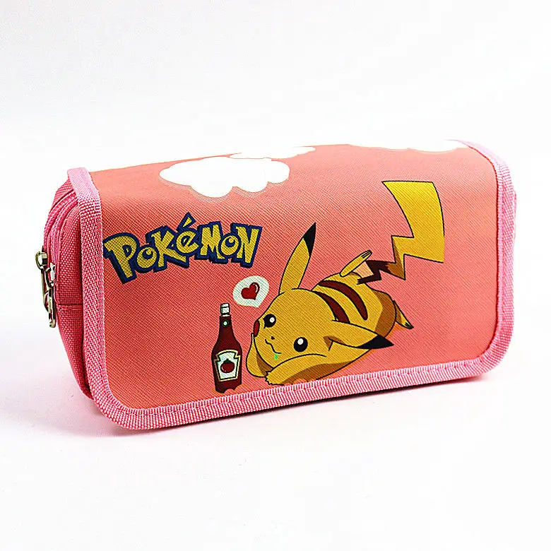 Anime Pokemon Pikachu Kawaii Pencil Case