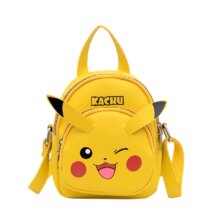 Anime Pokemon Pikachu Kawaii Shoulder Backpack Anime Pokemon Pikachu Kawaii Shoulder Backpack