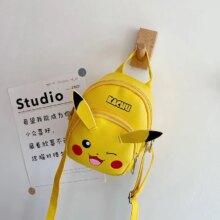 Anime Pokemon Pikachu Kawaii Shoulder Backpack Anime Pokemon Pikachu Kawaii Shoulder Backpack