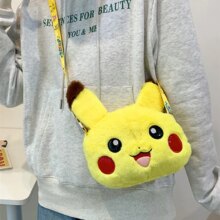 Anime Pokemon Pikachu Kawaii Shoulder Backpack Anime Pokemon Pikachu Kawaii Shoulder Backpack