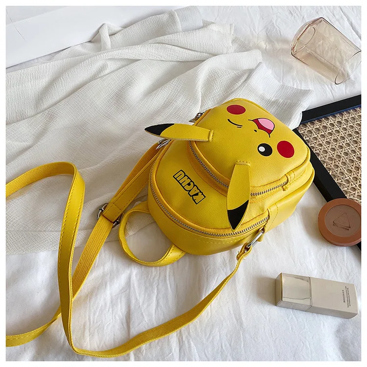 Anime Pokemon Pikachu Kawaii Shoulder Backpack