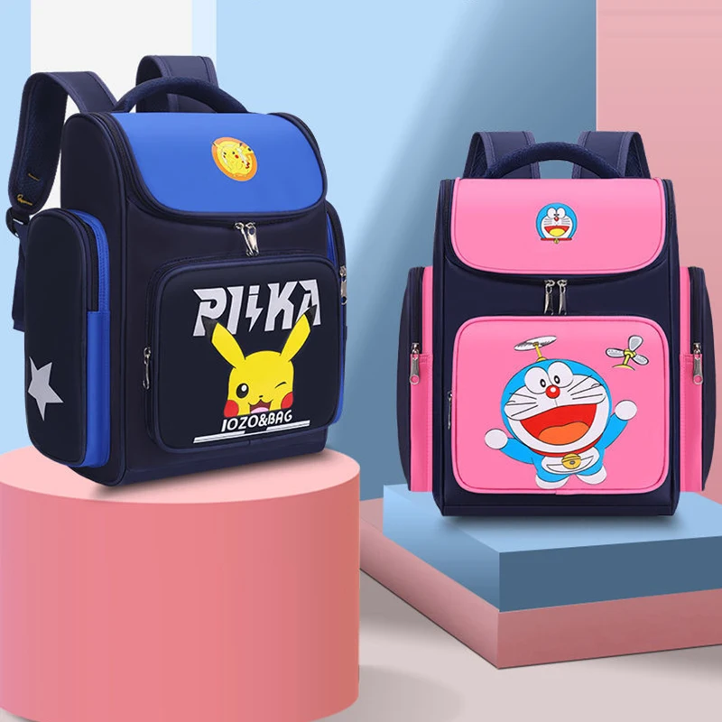 Anime Pokemon Pikachu Kawaii School Bag