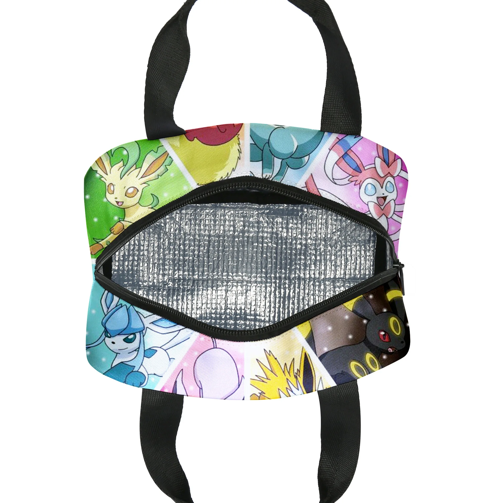 Anime Pokemon Pikachu Kawaii Meal Bag