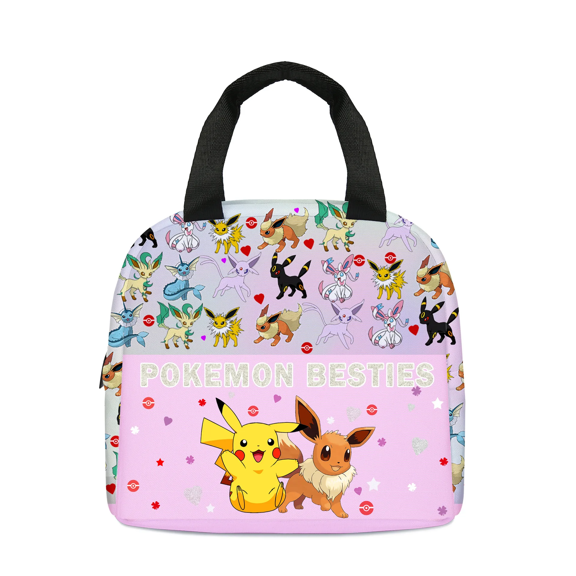 Anime Pokemon Pikachu Kawaii Meal Bag