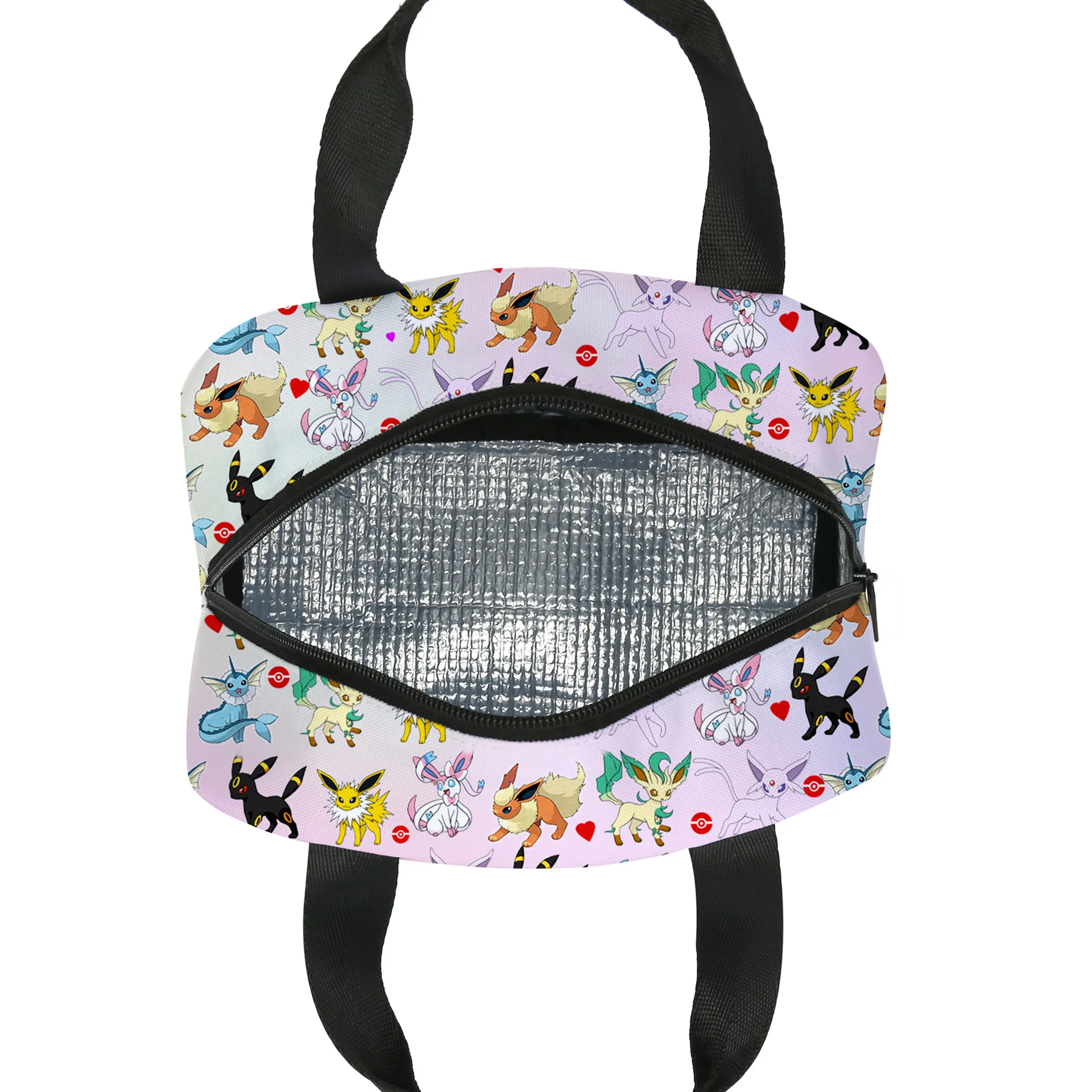 Anime Pokemon Pikachu Kawaii Meal Bag