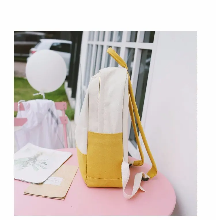 Cartoon Patchwork Harajuku Funny Totoro Kawaii Backpack