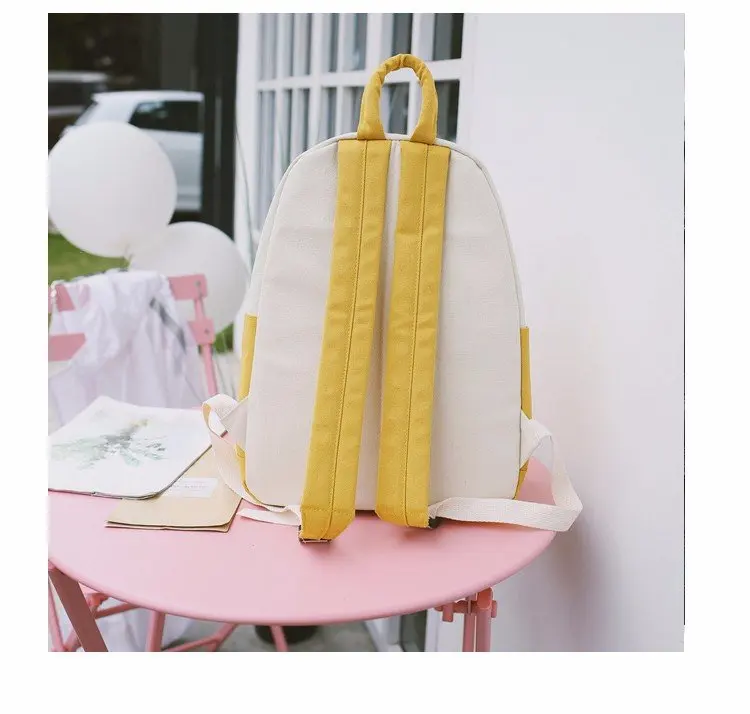 Cartoon Patchwork Harajuku Funny Totoro Kawaii Backpack