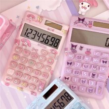 Cartoon My Melody Cinnamorol Kuromi Kawaii Portable Mini Calculator Cartoon My Melody Cinnamorol Kuromi Kawaii Portable Mini Calculator