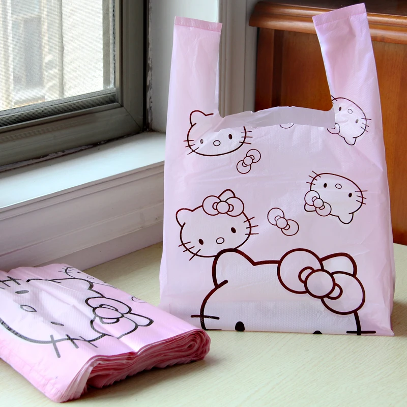 Anime Hello Kitty Sanrioed Cinnamoroll Kawaii Trash Bag Anime Hello Kitty Sanrioed Cinnamoroll Kawaii Trash Bag