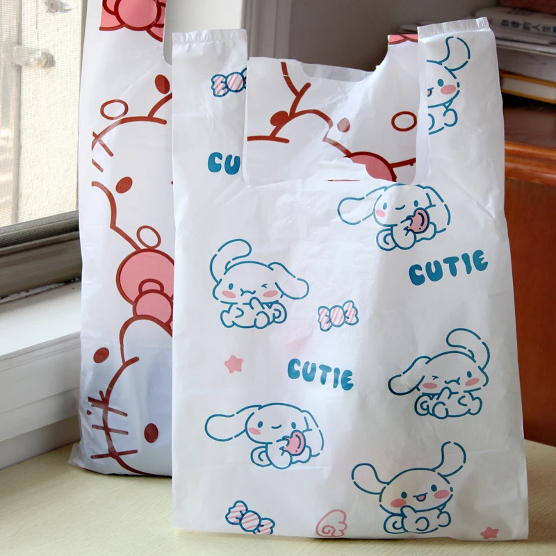 Anime Hello Kitty Sanrioed Cinnamoroll Kawaii Trash Bag Anime Hello Kitty Sanrioed Cinnamoroll Kawaii Trash Bag