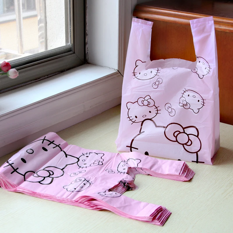 Anime Hello Kitty Sanrioed Cinnamoroll Kawaii Trash Bag Anime Hello Kitty Sanrioed Cinnamoroll Kawaii Trash Bag