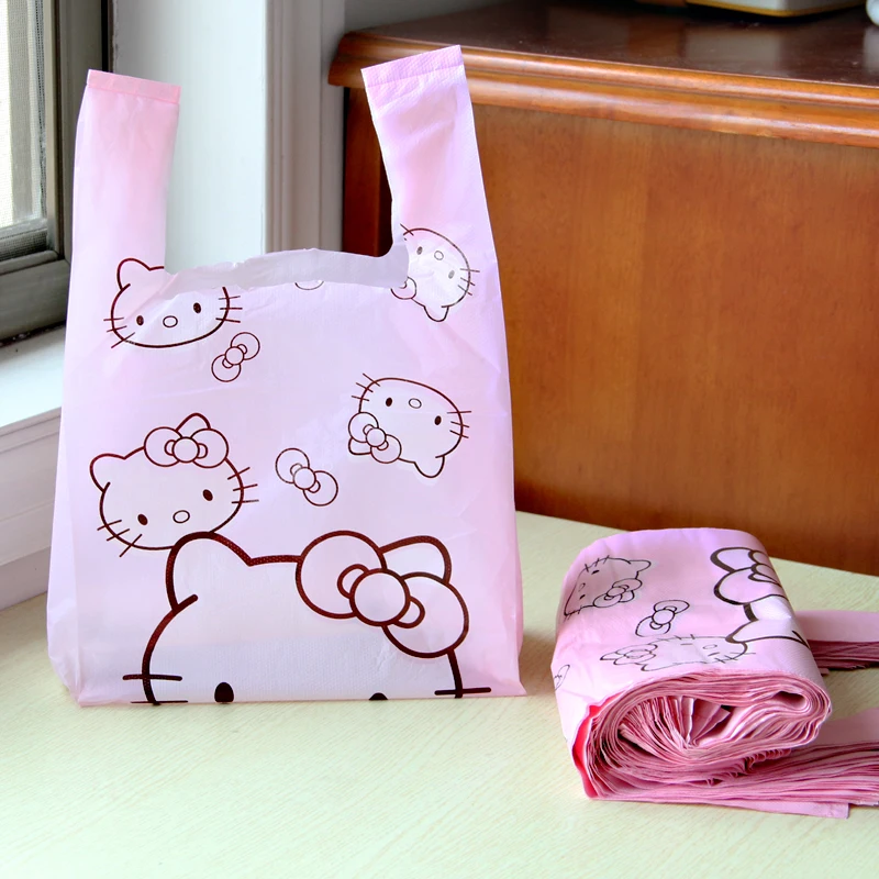 Anime Hello Kitty Sanrioed Cinnamoroll Kawaii Trash Bag Anime Hello Kitty Sanrioed Cinnamoroll Kawaii Trash Bag