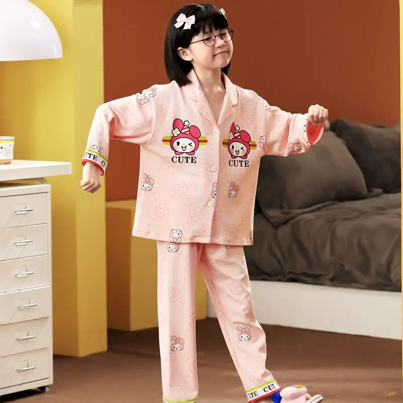 Anime Kuromi Melody Cinnamoroll Kawaii Kids Pyjamas